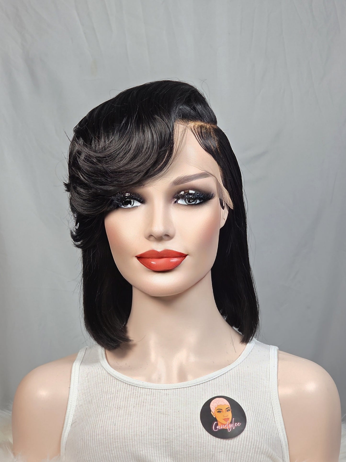 SOPHIE - Luxury side sweep bob with 5x5 closure wig