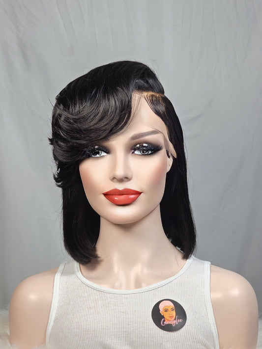 SOPHIE - Luxury side sweep bob with 5x5 closure wig