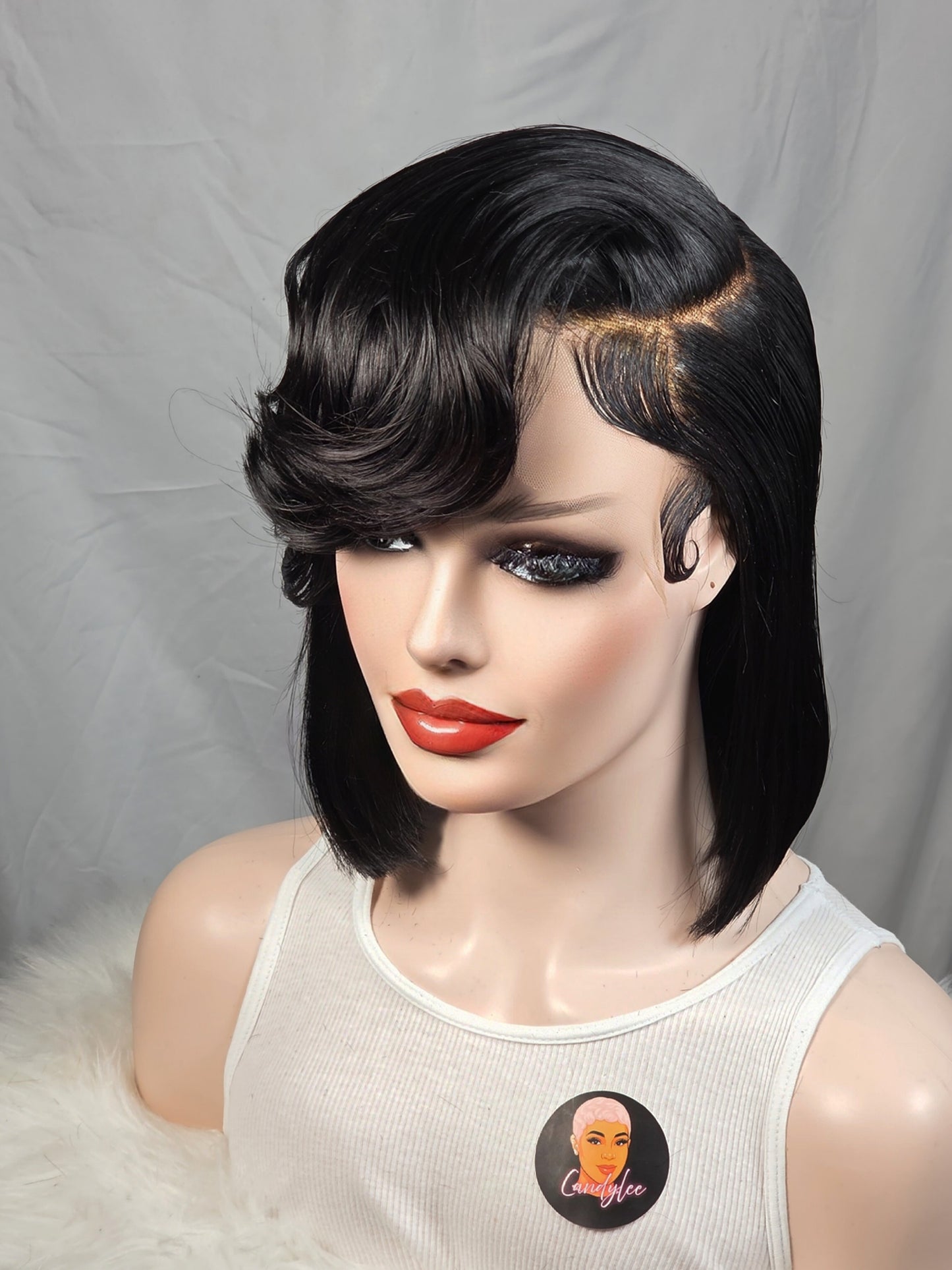 SOPHIE - Luxury side sweep bob with 5x5 closure wig